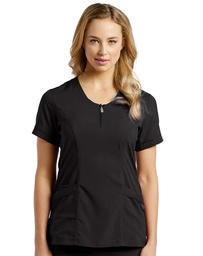 764 FRONT ZIPPER TOP