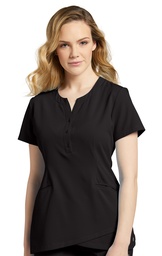 784 Camiseta Médica de Mujer Cuello Henley Marvella